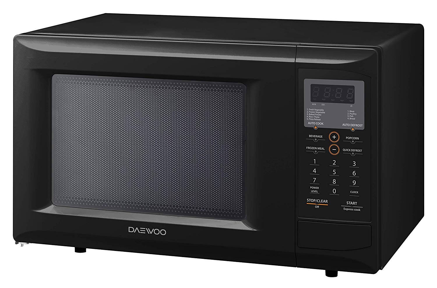 Daewoo KOR-9GDEB Microwave Oven 0.9 Cu. Ft. | Black KOR-9GDEB Microwave Oven, One Size, Black