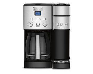Cuisinart SS-15 Maker Coffee Center 12-Cup Coffeemaker and Single-Serve Brewer, Silver