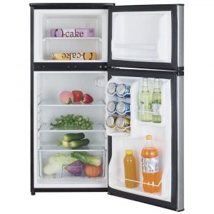 Magic Chef 4.3 cu. ft. Mini Refrigerator is good to accomodate fruits, bottles, food packets