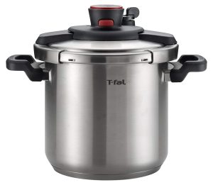 T-fal P45009 Clipso Stainless Steel Dishwasher Safe PTFE PFOA and Cadmium Free 12-PSI Pressure Cooker