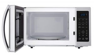 fits large size dishes Sharp Microwaves ZSMC0912BS Sharp 900W Countertop Microwave Oven