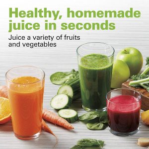juice a varieties of fruits and vegetables