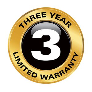 limited three year of warranty