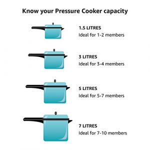 t-fal pressure cooker available in multiple sizes