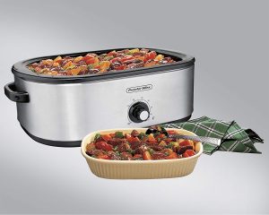 you can cook anything using this roaster oven by proctor silex