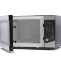 Westinghouse WM009 900W Counter Top Microwave Oven with Stainless Steel Front, 0.9 Cubic Feet, Black