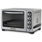 KitchenAid KCO223CU 12-Inch Convection Countertop Oven - Contour Silver