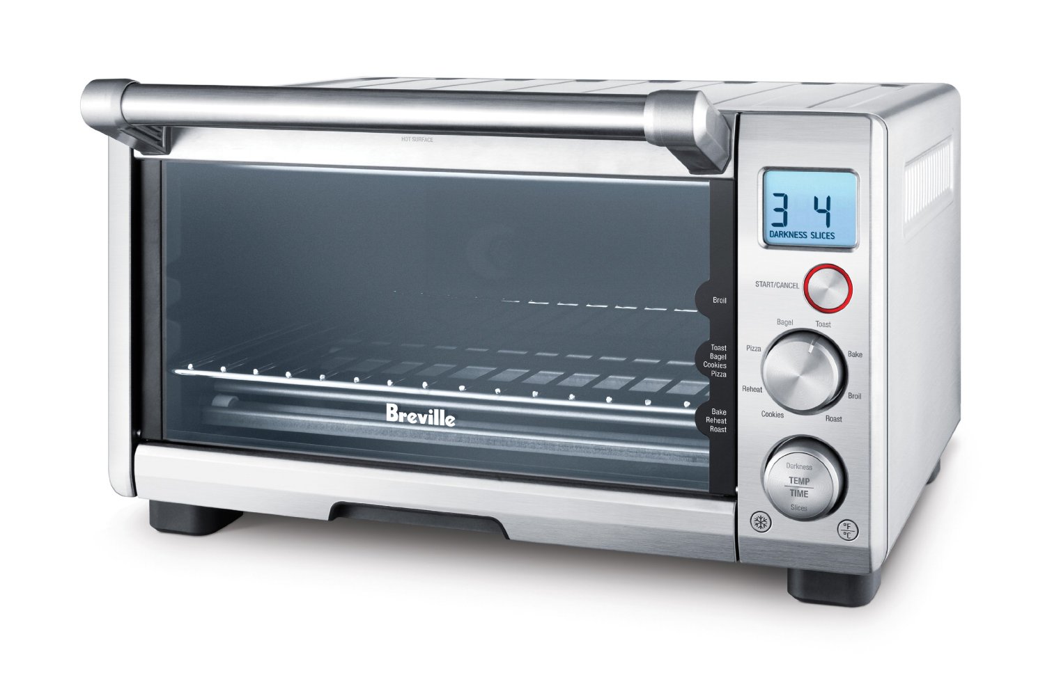 Breville BOV650XL Compact 4-Slice Smart Oven with Element IQ