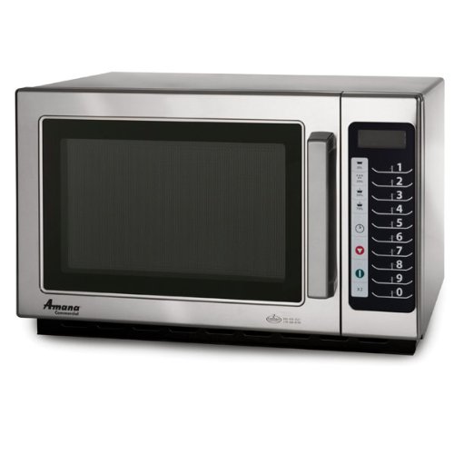 Amana RCS10TS Medium-Duty Microwave Oven, 1000W