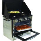 Camp Chef Camping Outdoor Oven with 2 Burner Camping Stove