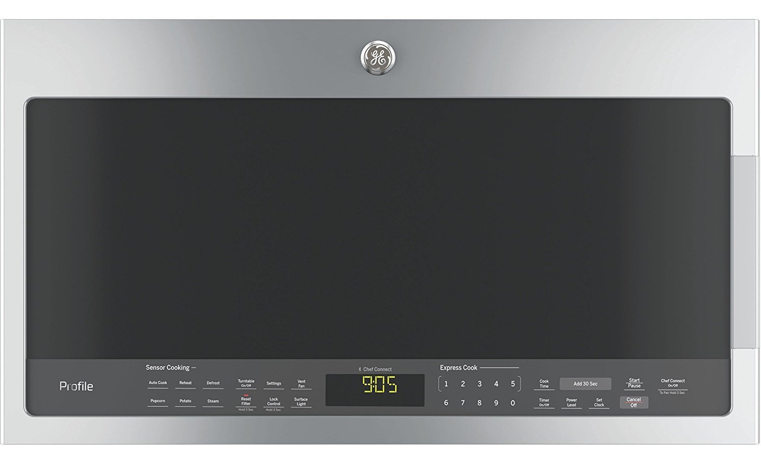 GE Profile PVM9005SJSS 30" Over-the-Range Microwave with 2.1 cu. ft