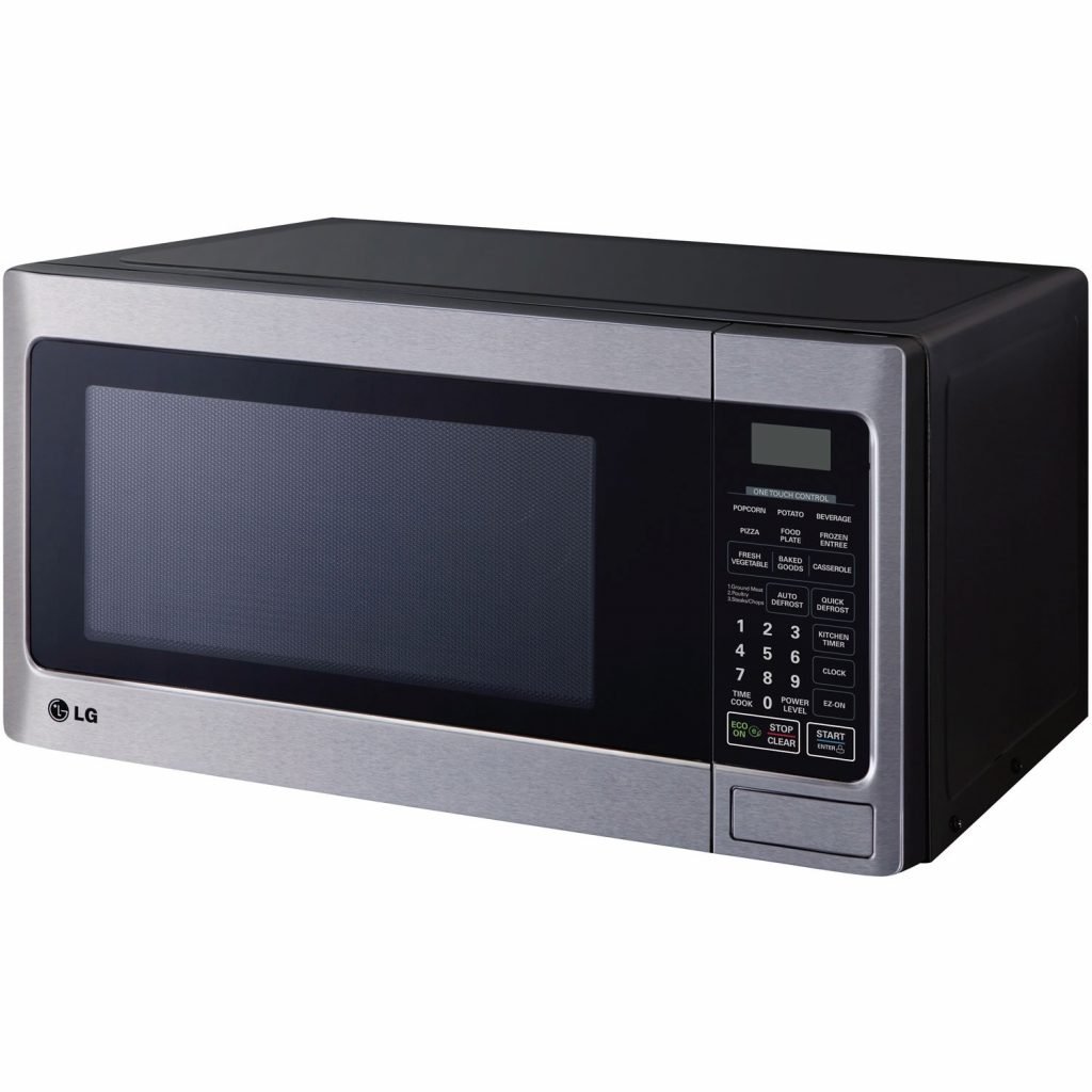 LG LCS1112ST Countertop Microwave Oven, 1000watt, Stainless Steel