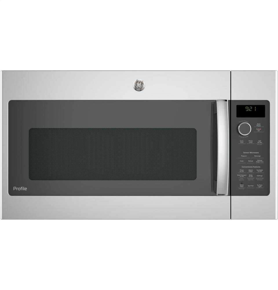 GE PVM9215SKSS Profile 2.1 Cu. Ft. Stainless Steel Over-the-Range Microwave