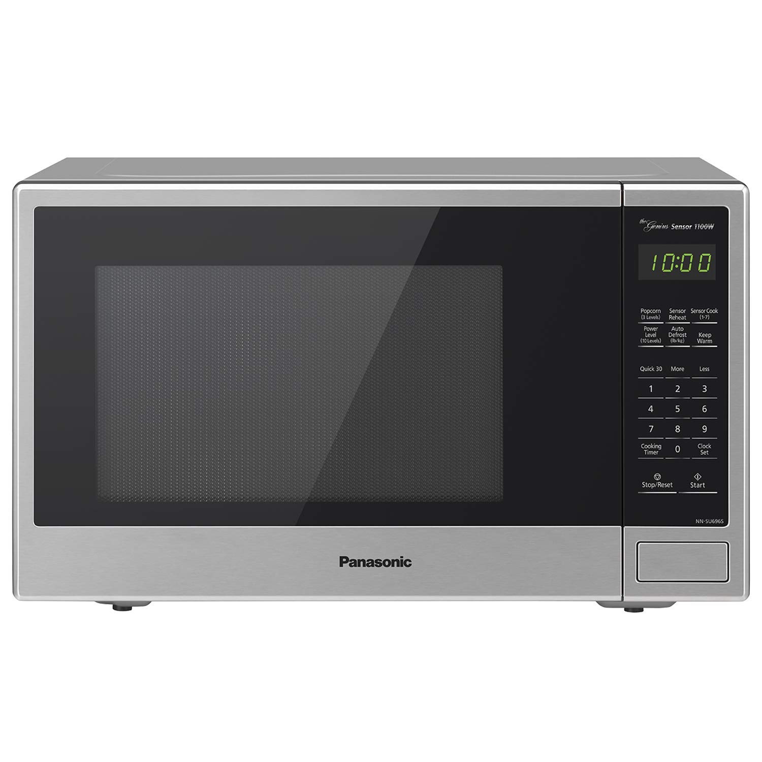 Panasonic NN-SU696S 1100W Countertop Inverter Technology Microwave Oven