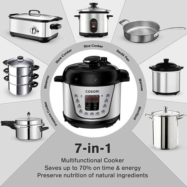 Best 3 Cosori Pressure Cooker Reviews 8Qt 8in1 Electric Pressure