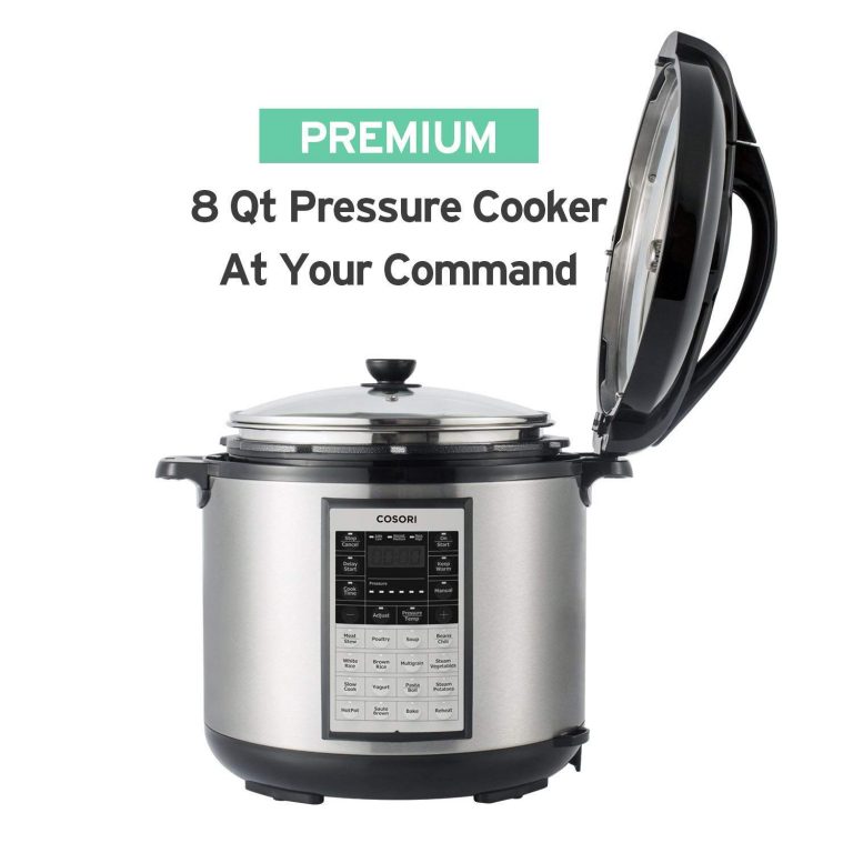 Best 3 Cosori Pressure Cooker Reviews - 8Qt 8-in-1 Electric Pressure