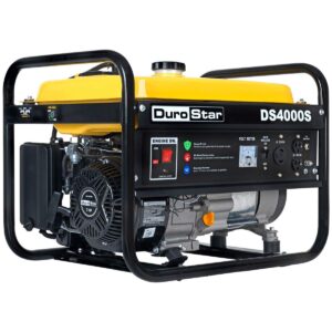 DuroStar DS4000S Gas Powered 4000 Watt Portable Generator