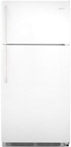 Frigidaire FFTR1814QW 18.0 Cu. Ft. White Top Freezer Refrigerator