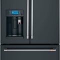 Ge Cafe CYE22UP3MD1 Matte Collection Series 36 Inch Counter Depth French Door Refrigerator