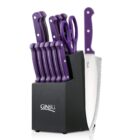 Ginsu Essential Series 14-Piece Stainless Steel Serrated Knife Set