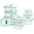 Glasslock 11292 18-Piece Assorted Oven Safe Container Set