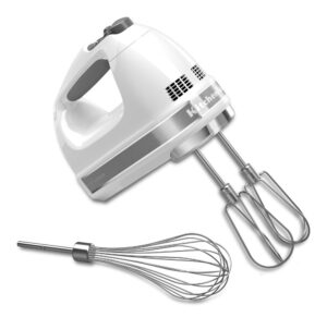 KitchenAid KHM7210WH 7-Speed Digital Hand Mixer