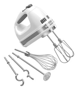 KitchenAid KHM926WH 9-Speed Digital Hand Mixer