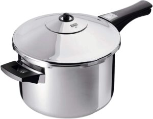 Kuhn Rikon Duromatic Stainless-Steel Saucepan Pressure Cooker