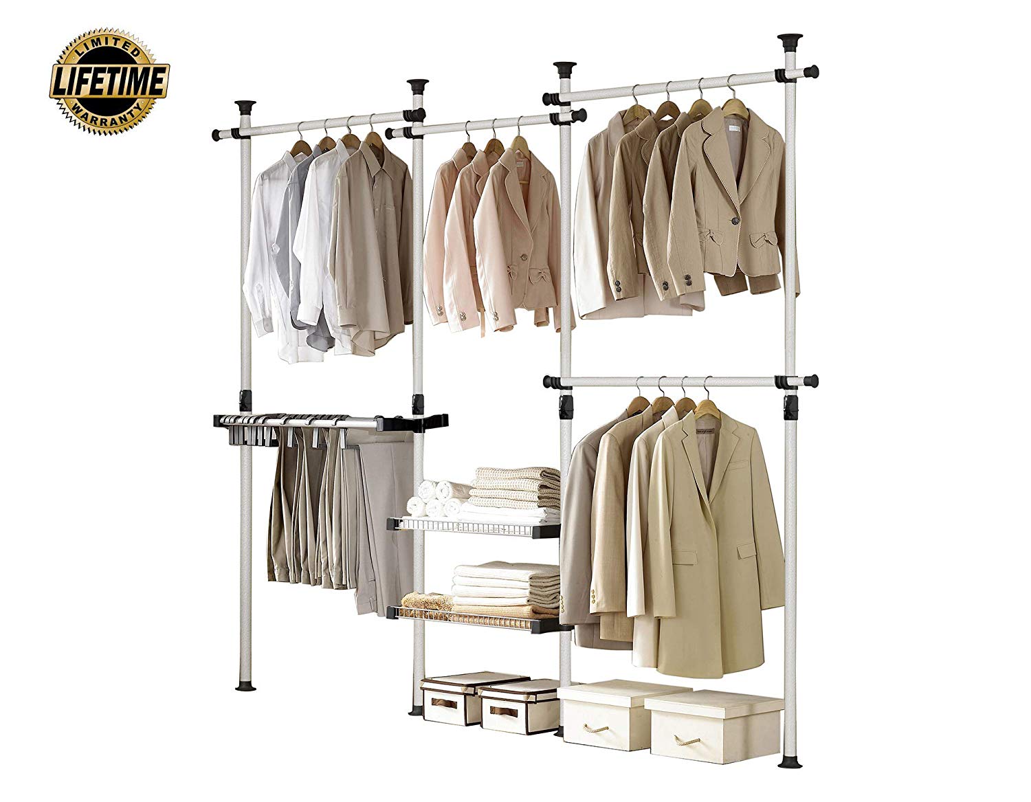 PRINCE HANGER, Deluxe Pants & Shelf Hanger