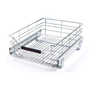 Seville Classics UltraDurable Commercial-Grade Pull-Out Sliding Steel Wire Cabinet Organizer