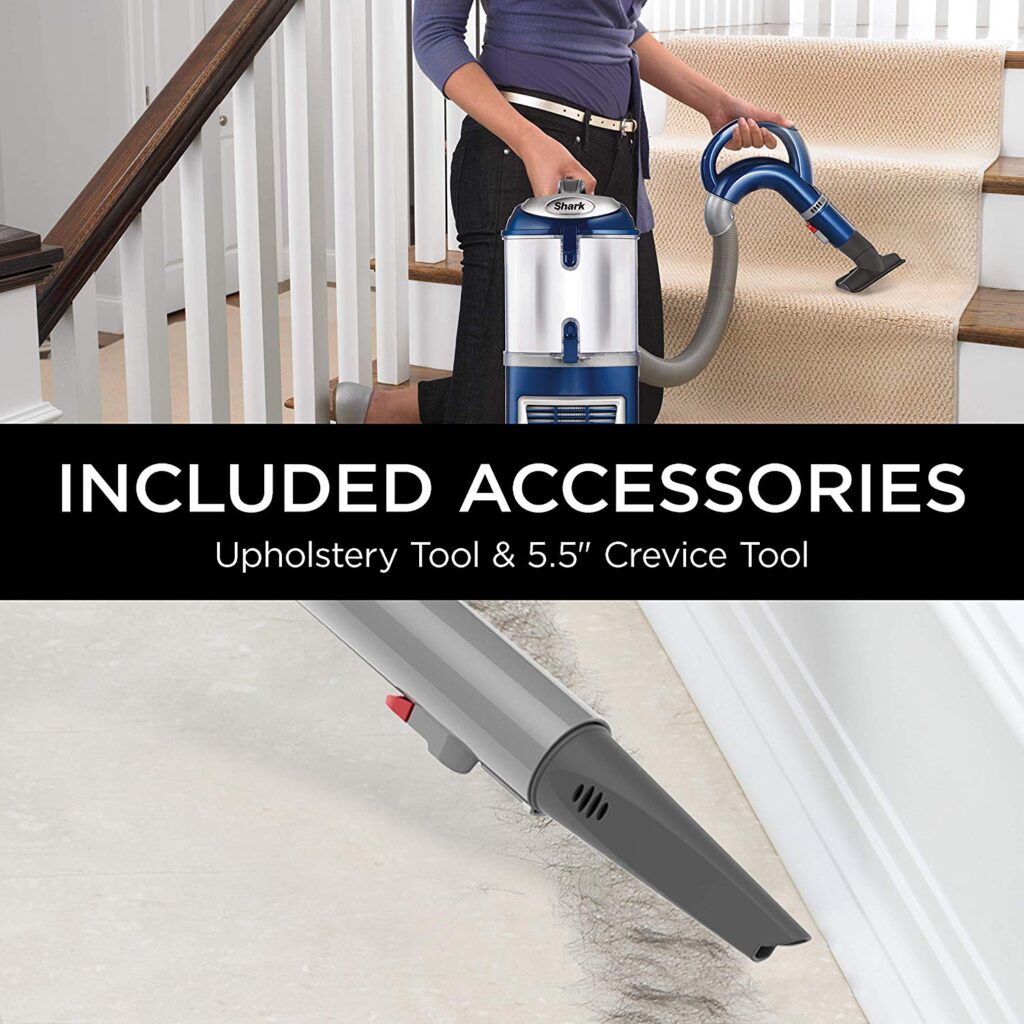 Shark Navigator LiftAway Deluxe NV360 Upright Vacuum, Blue