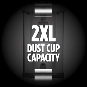 2xl dust cup capacity