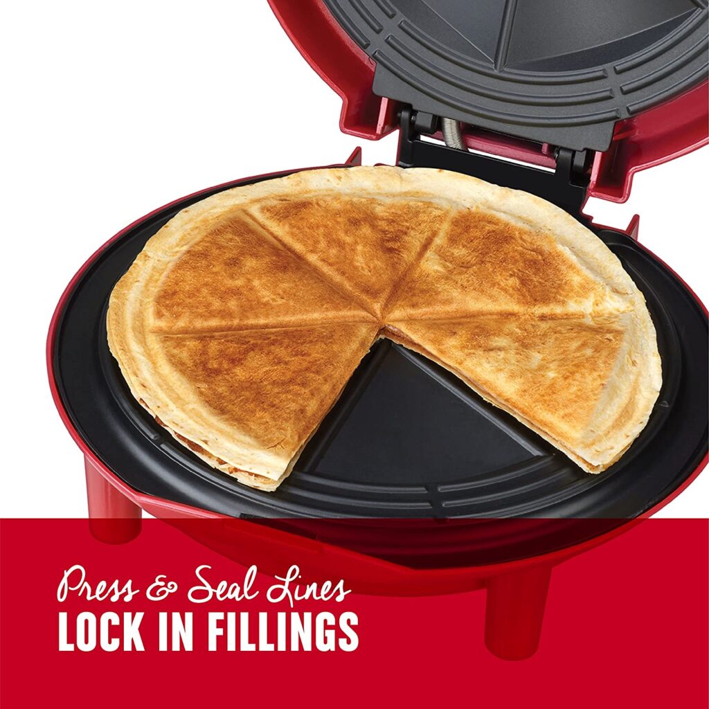 Foreman Electric Quesadilla Maker, Red, GFQ001 Review