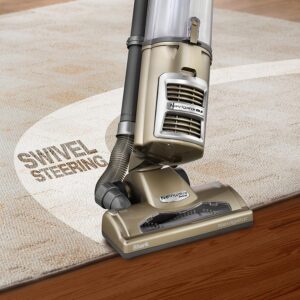 vacuum with swivel steering