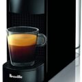 Breville-Nespresso USA BEC220BLK1AUC1 Nespresso Essenza Mini Espresso Machine with Complimentary Capsules, Piano Black