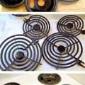 How to clean electric stove burners