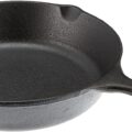 Lodge 8 Inch Cast Iron Skillet. Small Pre-Seasoned Skillet for Stovetop, Oven, or Camp Cooking