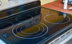 how to clean electric stove top