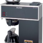 BUNN VPR-2EP 12-Cup Pourover Commercial Coffee Brewer Plus 2 Easy Pour Commercial Decanters