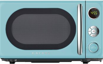 Galanz GLCMKA07BER-07 Microwave, 0.7 Cu.Ft, Bebop Blue