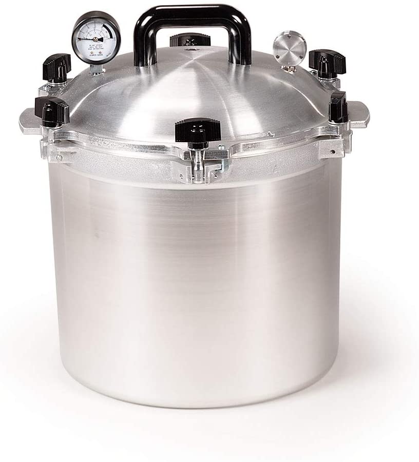 pressure canner and cooker by all american - 21.5 quart size