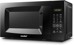 700 watt 0.7 cu. ft. comfee countertop microwave oven eco mode silent mode