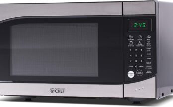 Commercial Chef CHM009 900 Watt Microwave 0.9 cu. ft.