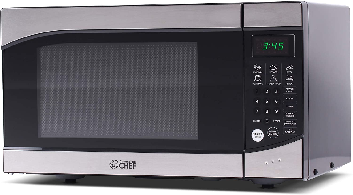 Commercial Chef CHM009 900 Watt Microwave 0.9 cu. ft.