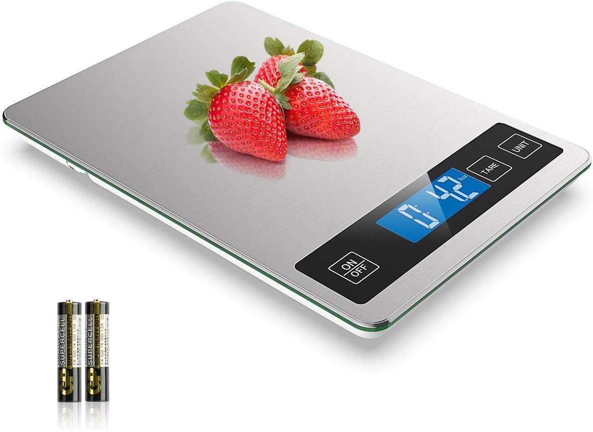 Nicewell Food Scale - thin highly accurate kitchen scale