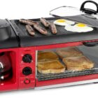 Nostalgia BST3RR Review breakfast station toaster coffeemaker and griddle