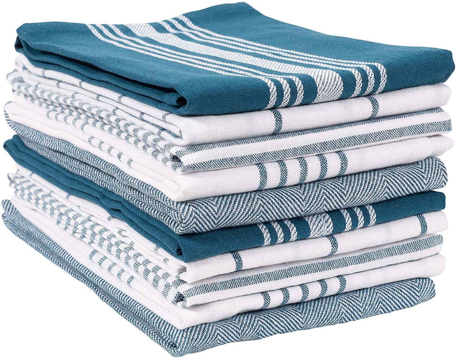 KAF Home Soho Kitchen Dish Towel Set of 10