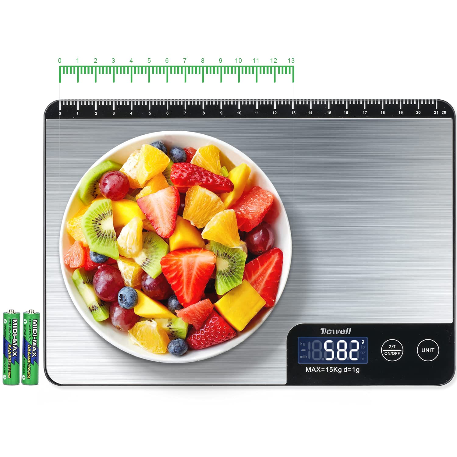 top kitchen scale reviews TICWELL Essential Food Scale
