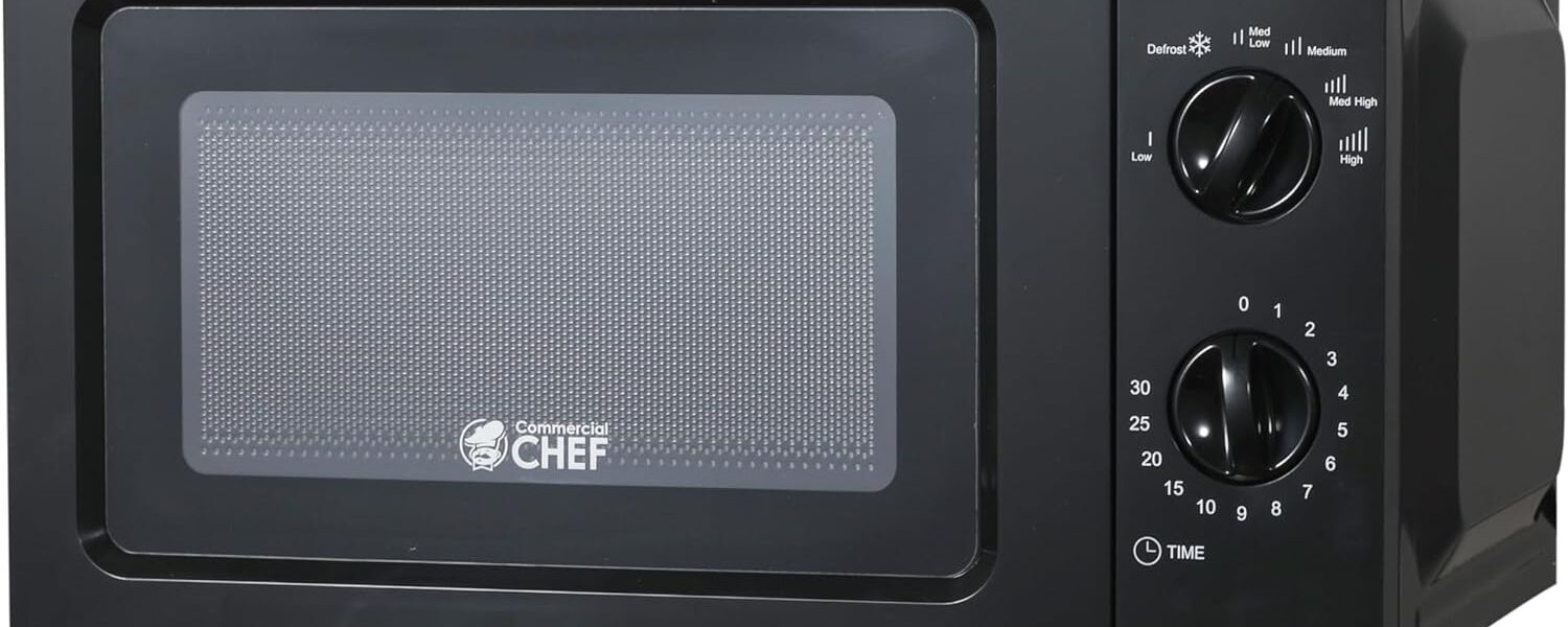 COMMERCIAL CHEF 0.6 Cubic Foot Microwave