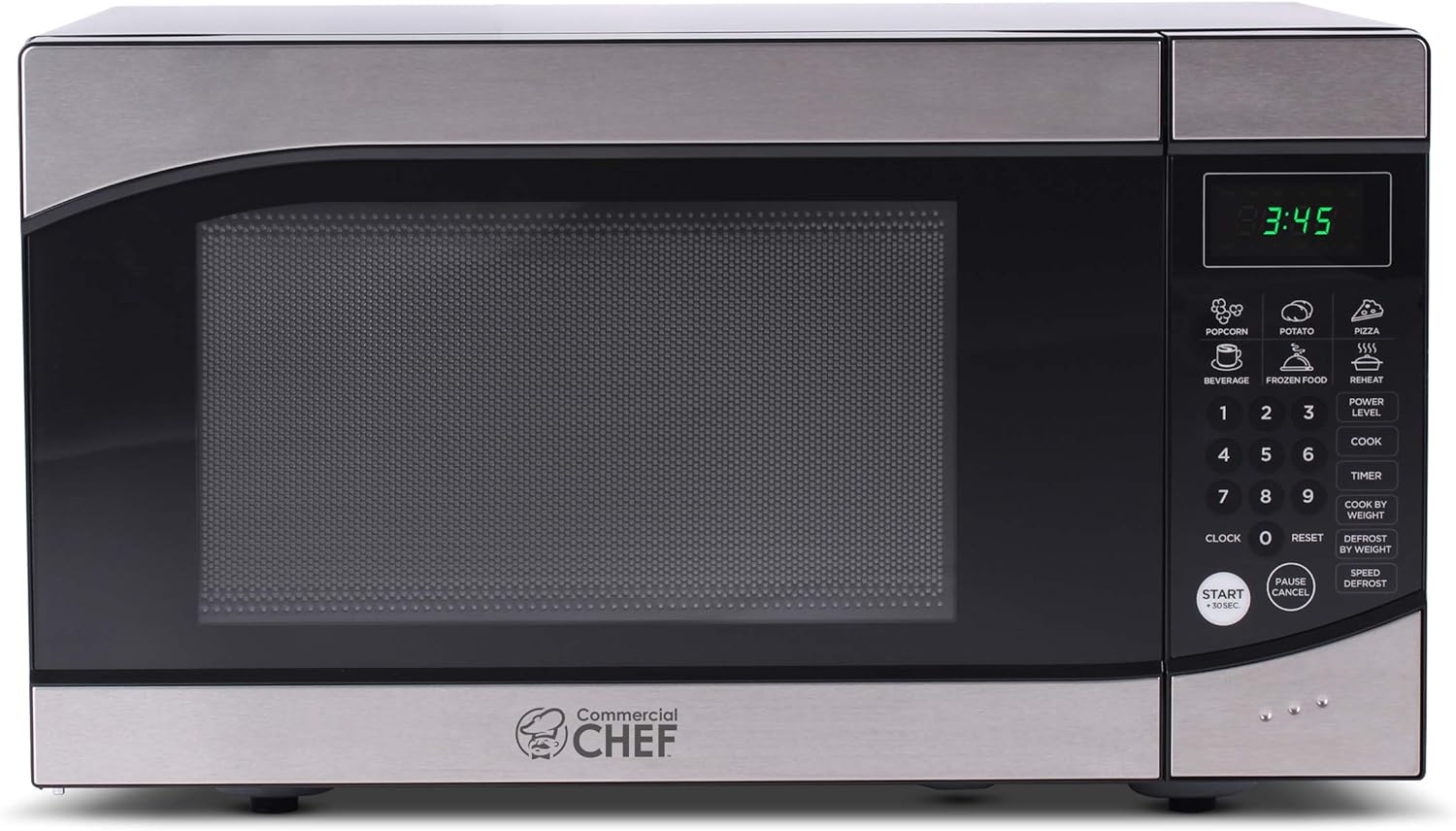 COMMERCIAL CHEF 0.9 Cu Ft Microwave1